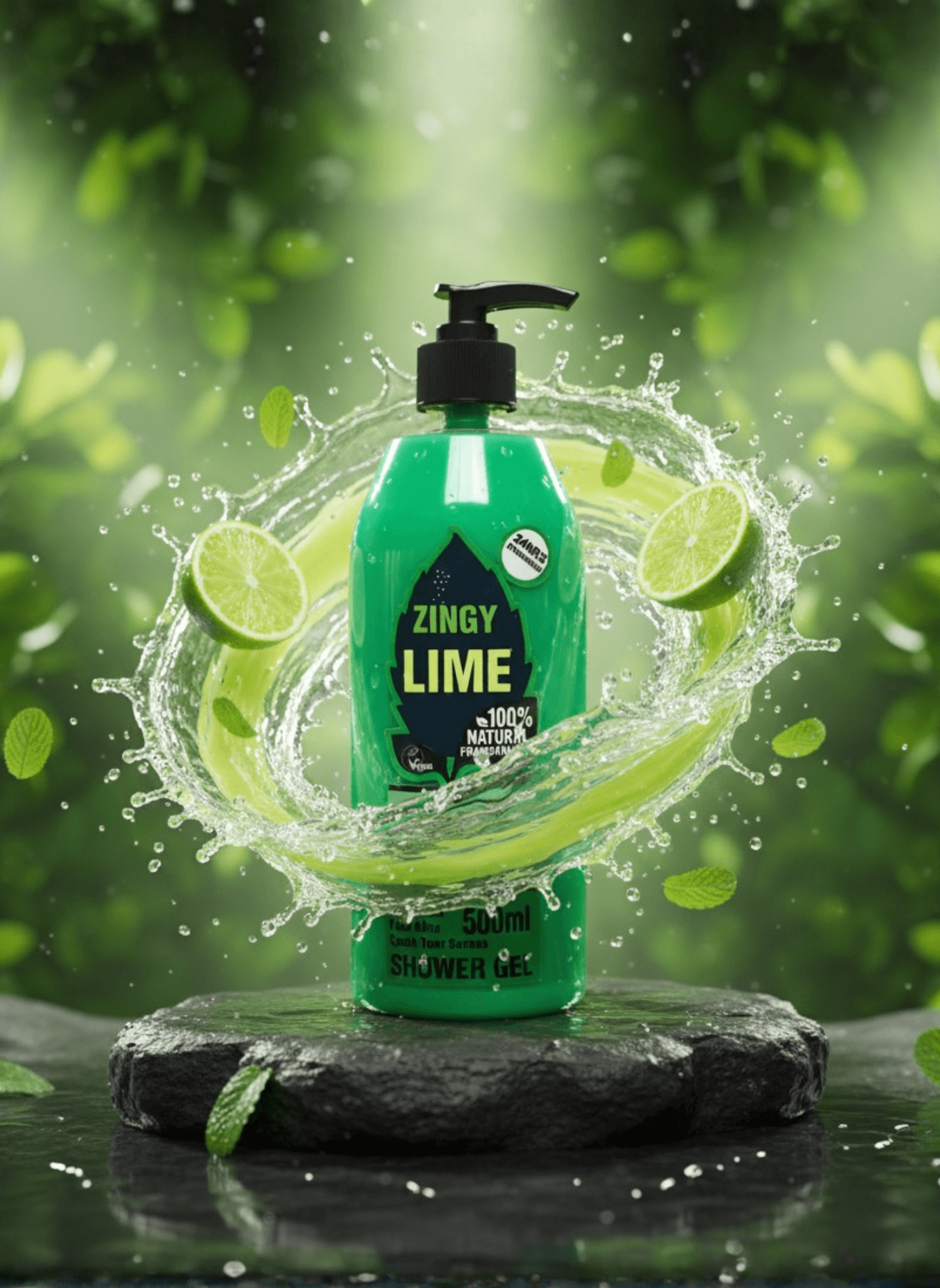 Shower Gel - ZINGY LIME (500)