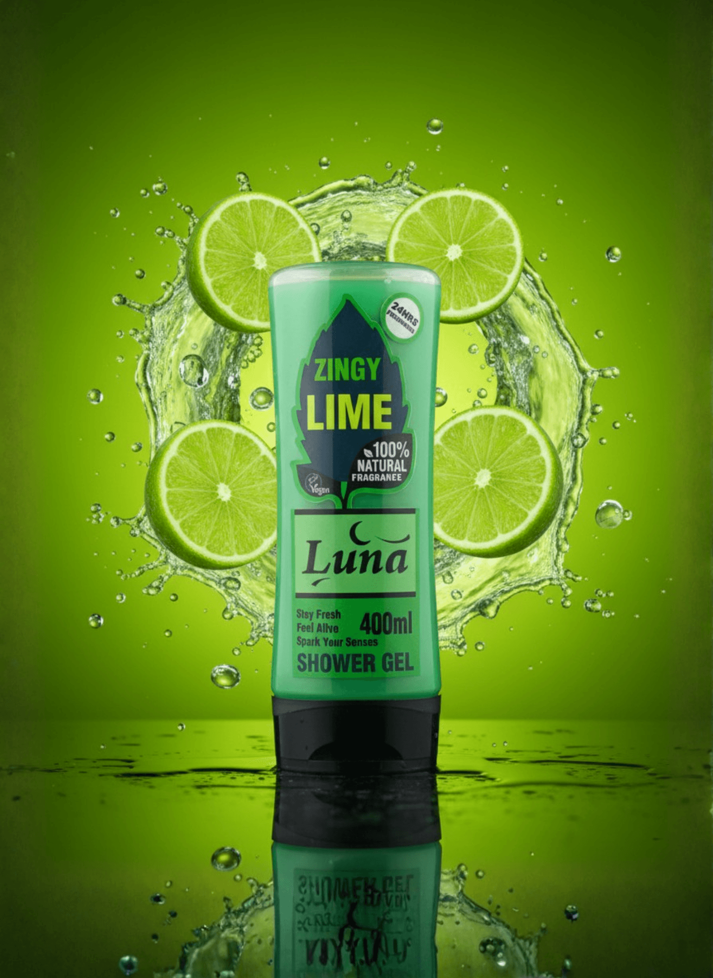 Shower Gel - ZINGY LIME (400)