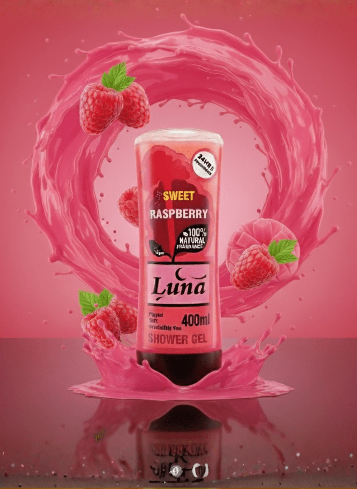 Shower Gel - SWEET RASPBERRY (400)